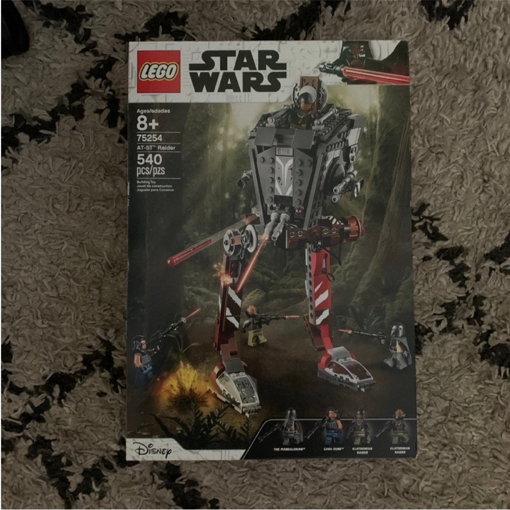 LEGO Star Wars AT-ST Raider with Red and Gray Box Only